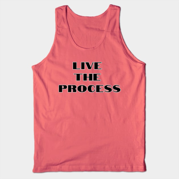 Live the Process, Lean Six Sigma Tank Top by Viz4Business